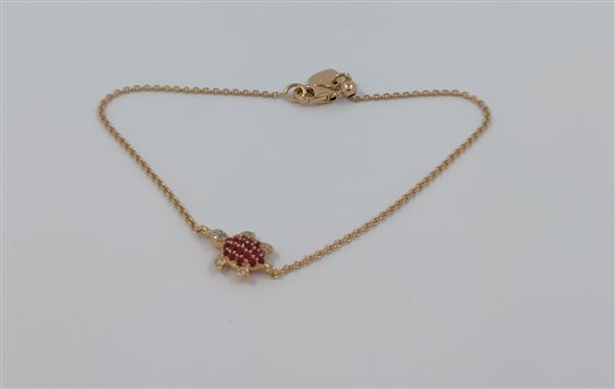 Bracciale Crivelli Donna in Oro rosa Rubino VB24489RUDPS - VB24489RUDPS